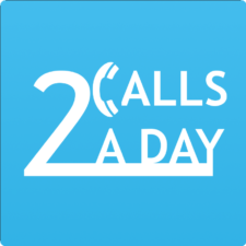 2 calls a day